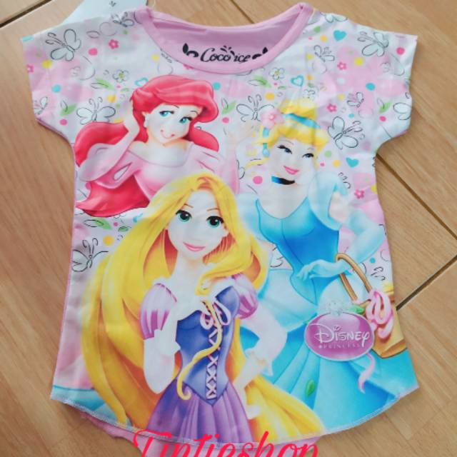 Kaos Anak Perempuan COCO ICE S,M,L (1-3tahun)