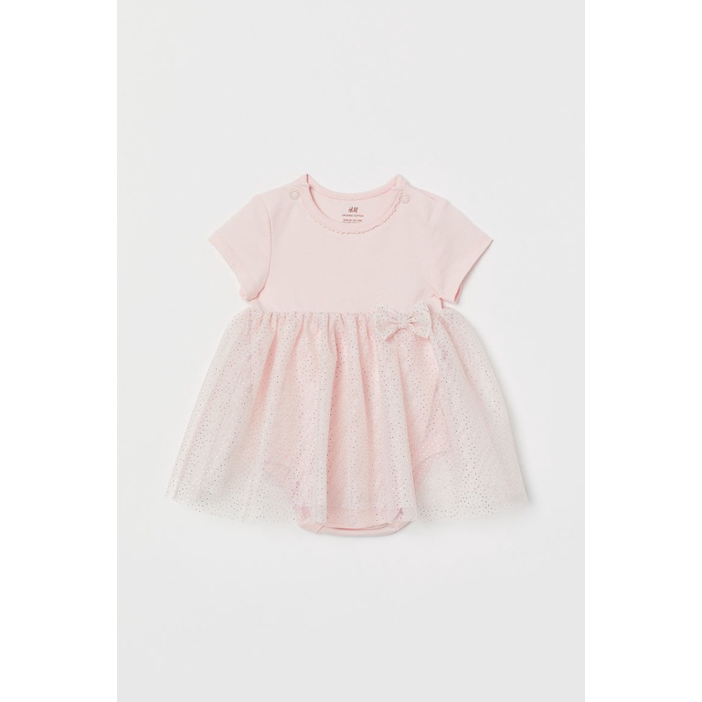 H&M Tulle Dress Bodysuit | HnM Gaun Hari Raya Bayi Newborn