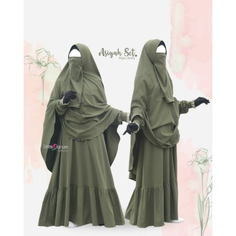 gamis Aisyah by Ummu Maryam collection