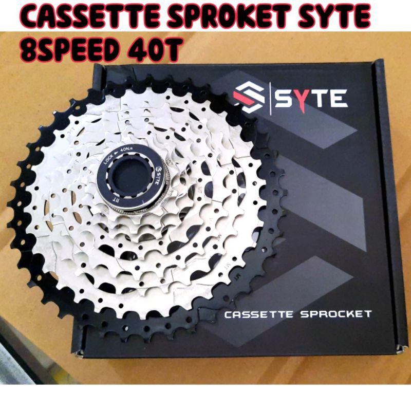 CASSETTE SPROKET SYTE 8 SPEED 11-40T
