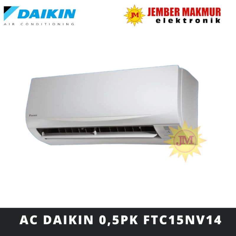 AC Daikin 1/2 PK 0,5 PK Thailand R32 FTC15NV14 / FTC 15NV