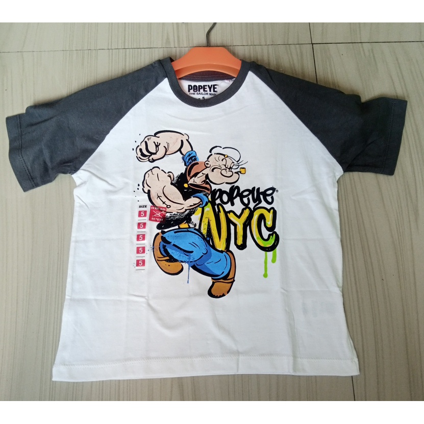 Kaos Popeye Motif Terbaru ( New Arrival )