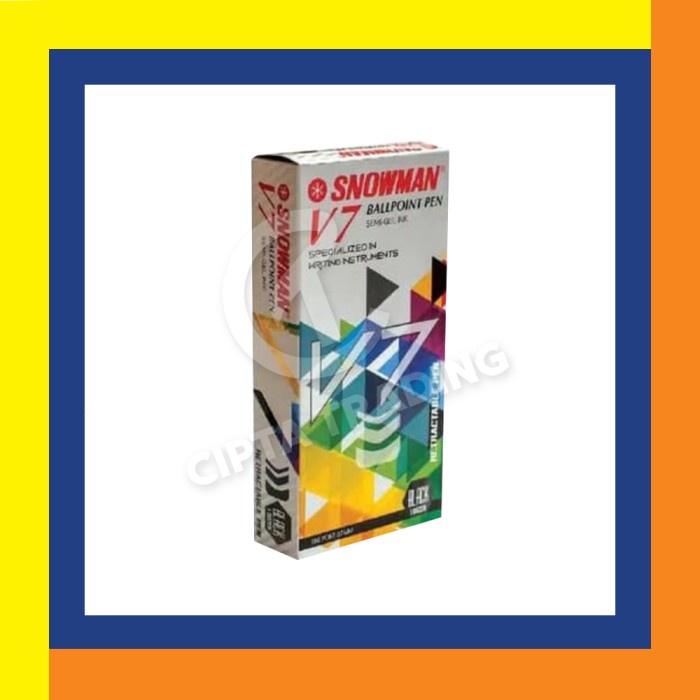 

Terlaris Pen - Snowman - V7 (Per Dozen) Berkualitas