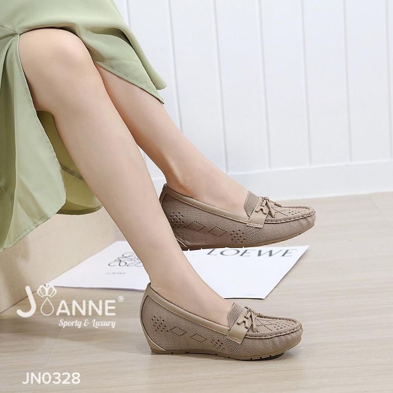 RESTOCK!! JOANNE Sepatu Wedges Shoes Import JN0328 [ORIGINAL BRAND]