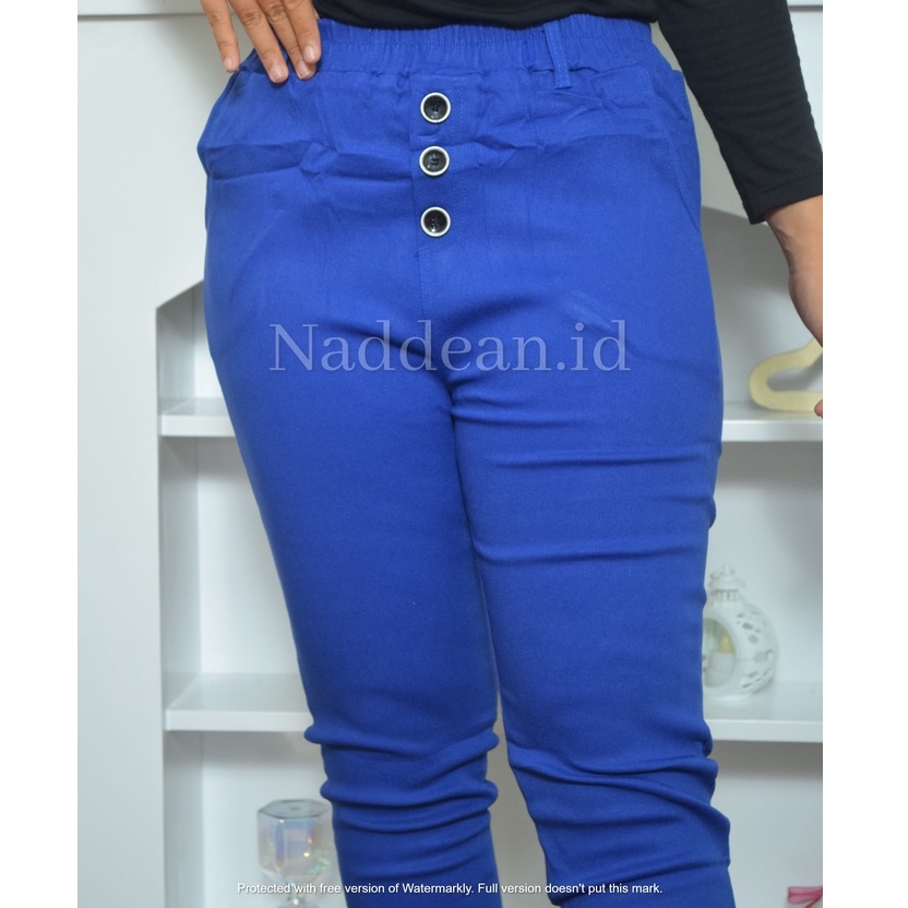 [8301] Celana Wanita Soft Jeans Import