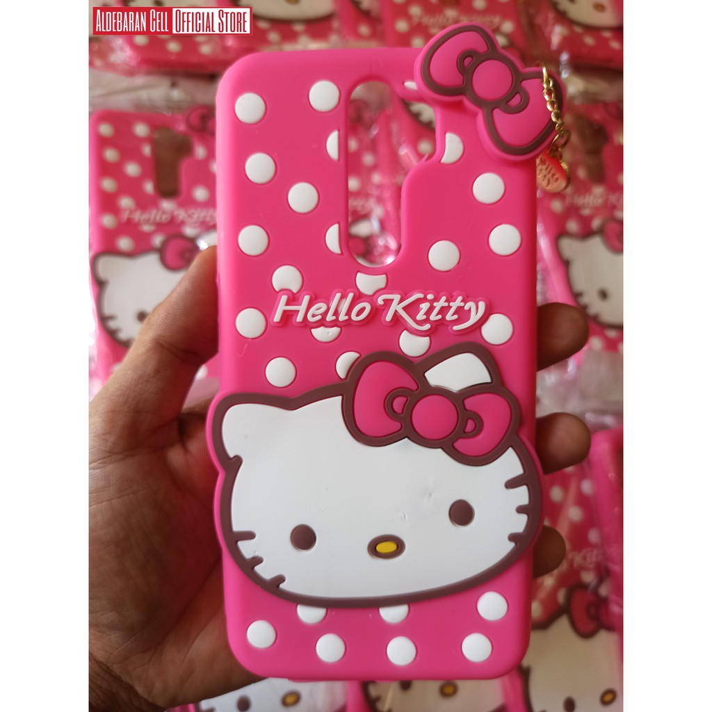 Case Hello Kitty Redmi Note 8 / 8 Pro Softcase Silicon 3D Karakter Kartun Disney Case HelloKitty Xia