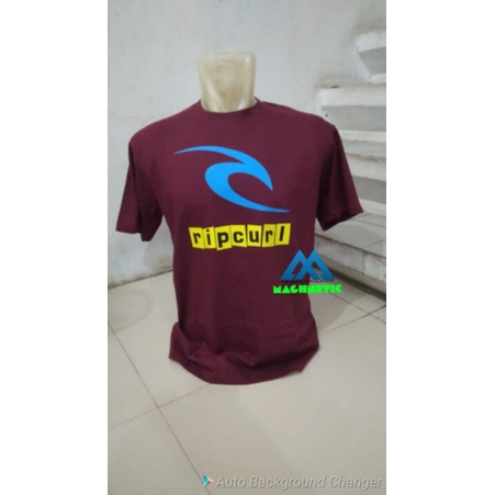 Tshirt Distro High Quality Kaos Pria Wanita Ripcurl logo