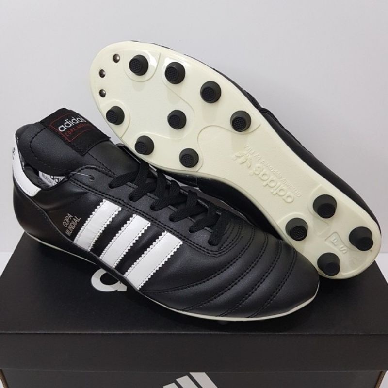Sepatu Bola Adidas Copa Mundial Black White.