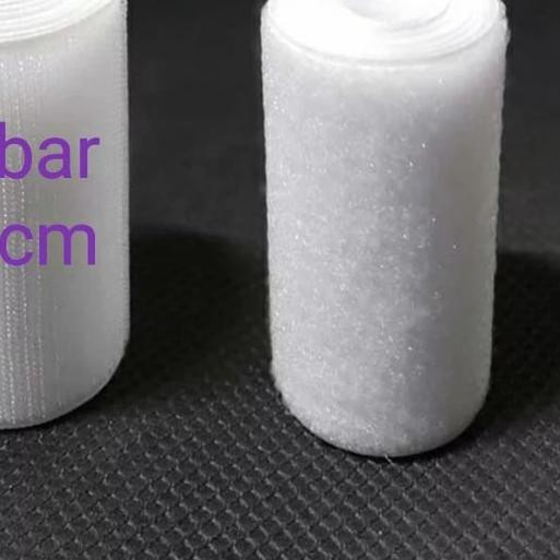 

☜ Velcro Tape Perekat 10cm - Putih (per meter) ✱