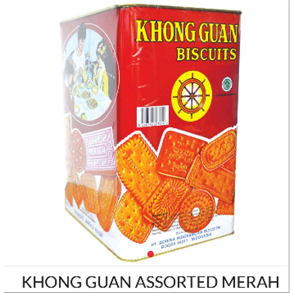 

Khong Guan Biskuit Wafer Coklat 1600 Gr