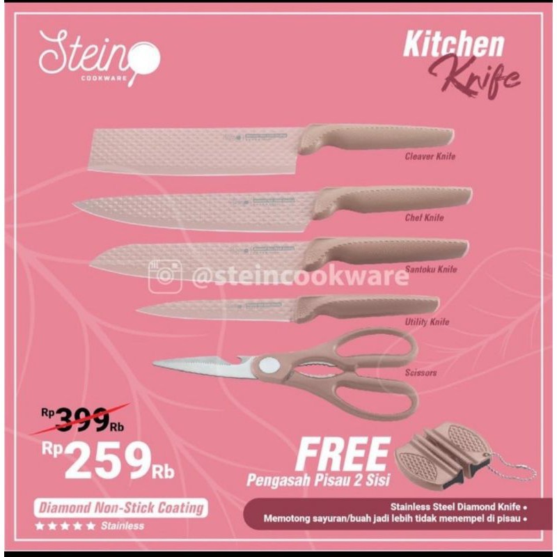 Stein kitchen knife