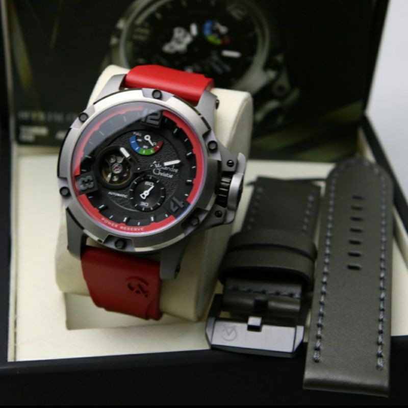 JAM PRIA ALEXANDRE CHRISTIE AC 6295 AC6295 RED TITANIUM ORIGINAL