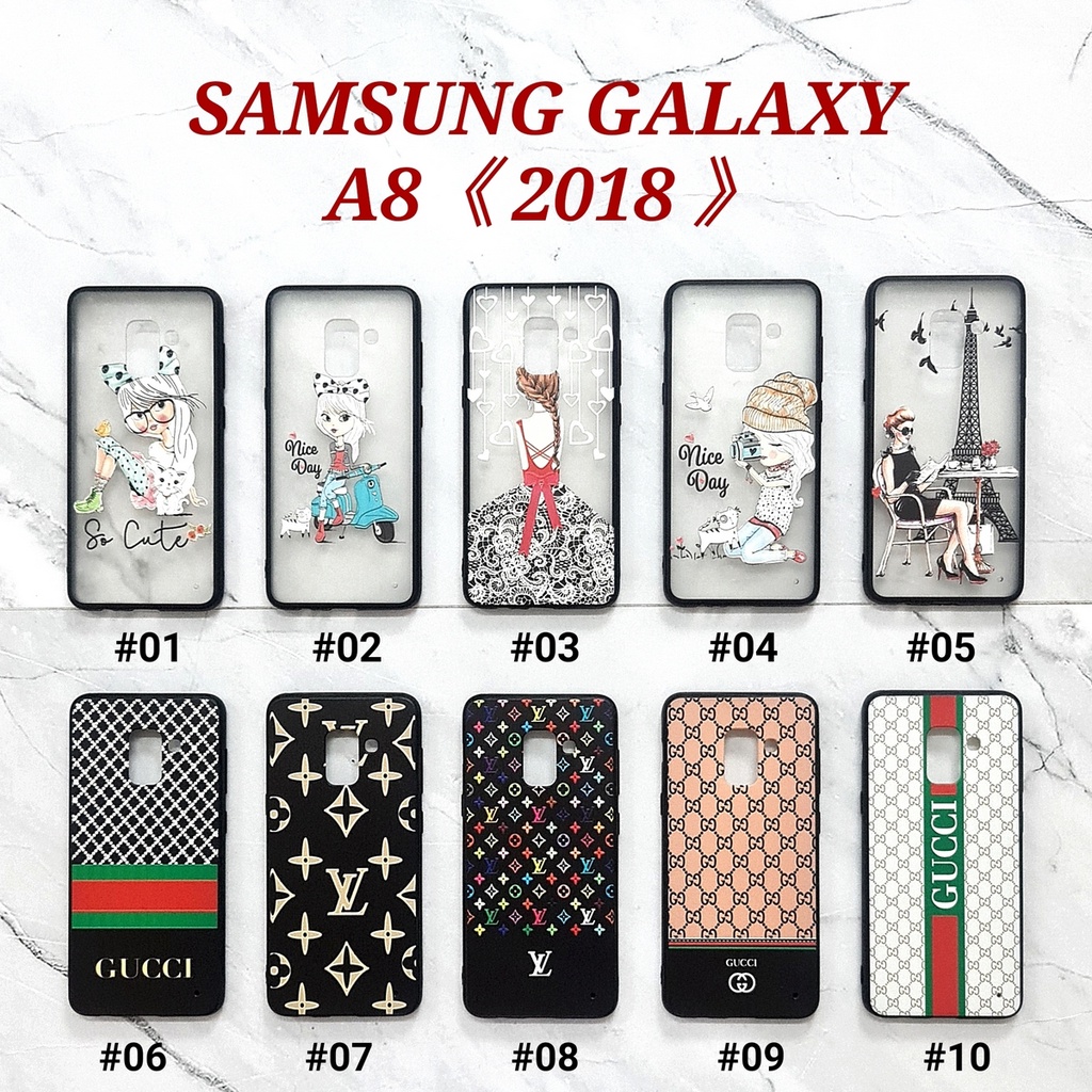 [ BUY 1 GET 1 FREE ] FBL - SAMSUNG GALAXY A8 2018 A8 PLUS J1 ACE J110 J3 J5 J2 PRO J3 PRO J330 J5 PRO J530 J7 PRO J730 J5 PRIME J7 PRIME J7 PLUS | BLACK BRANDED SUMMER GIRL Soft Hard Case