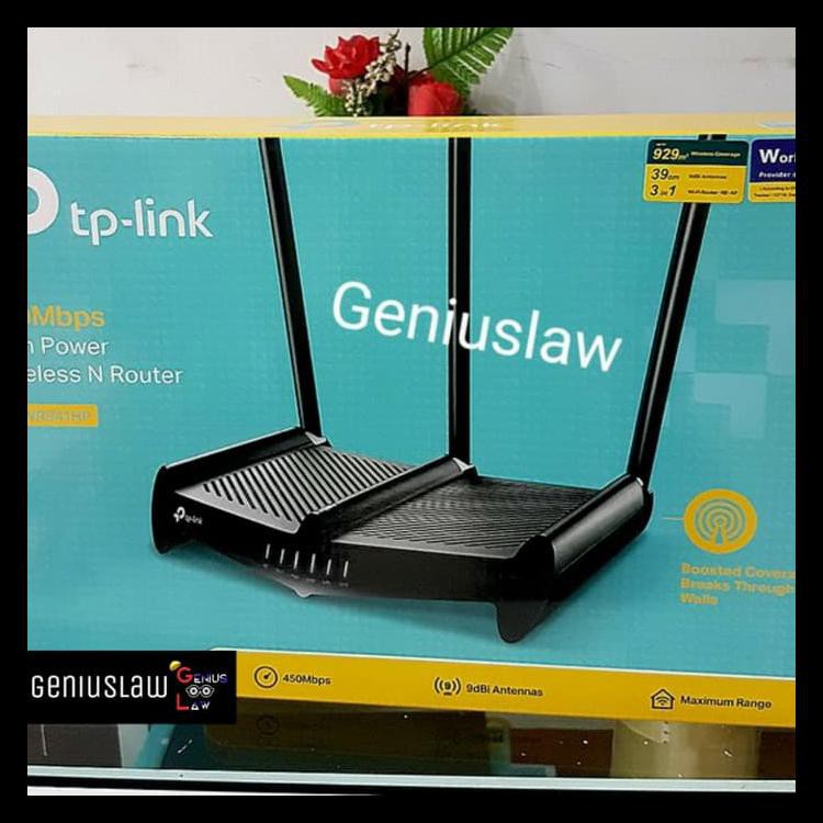 Tp Link Tl-Wr941Hp Tplink High Power Wifi Wireless Router Extender