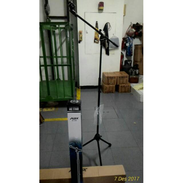 STAND MIC PANJANG PMX BS 802 FULL BESI