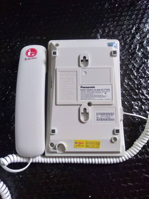 Pesawat Telpon Telephone KX-7703 seken second mulus