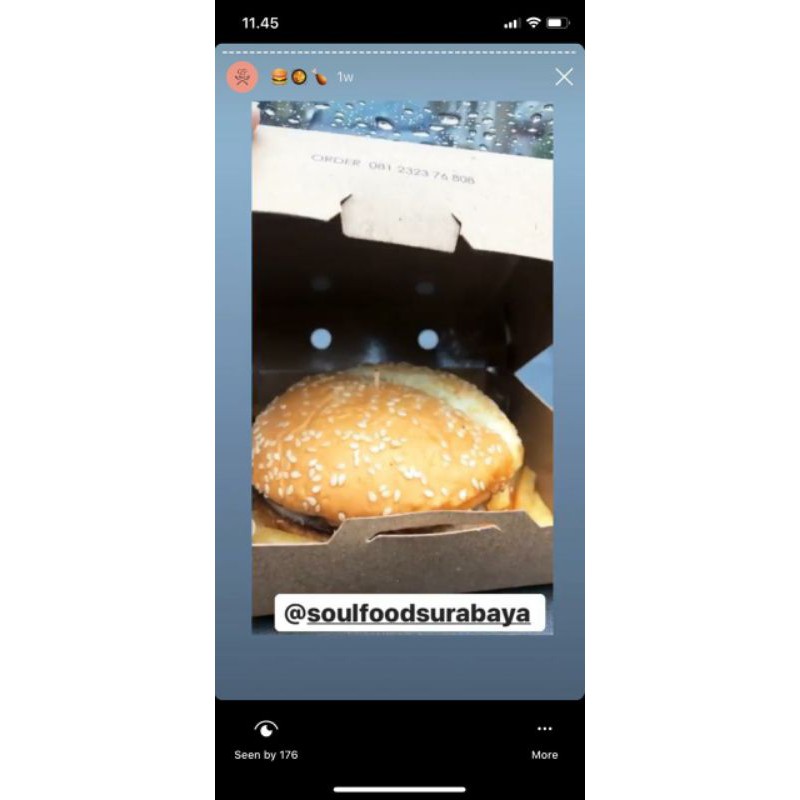 

Chicken Burger Soul Food