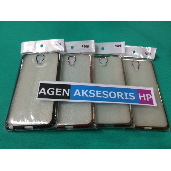 Soft Case Chrome Samsung Note 3 Neo N7505 Ultrathin Silikon Shining