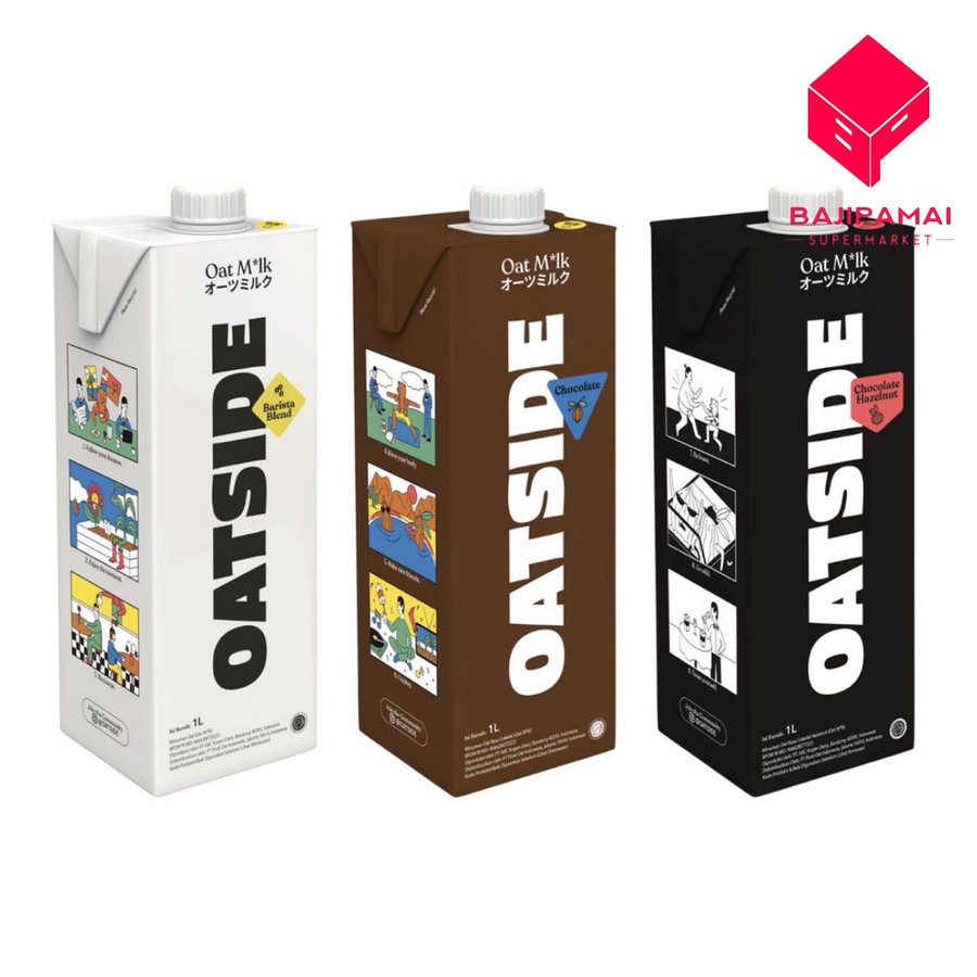 

Oatside Milk / Oat Milk 1 Liter