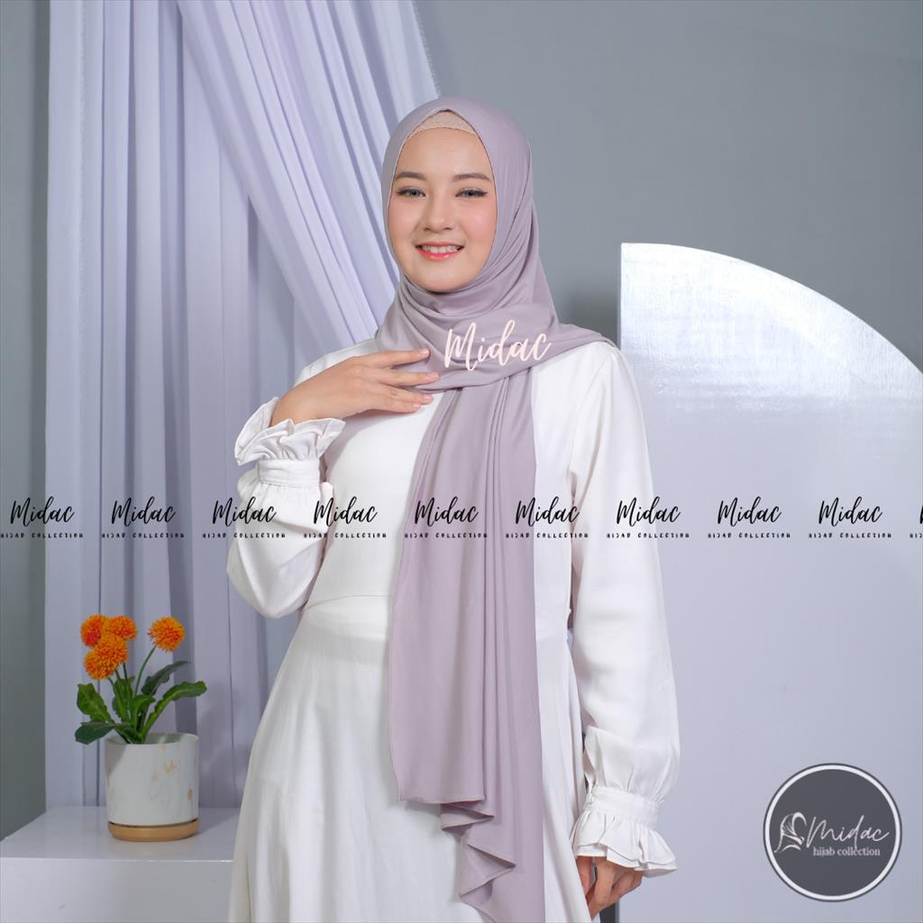 Jilbab Pashmina Jersey Premium - size 180x75 - Pashmina kaos