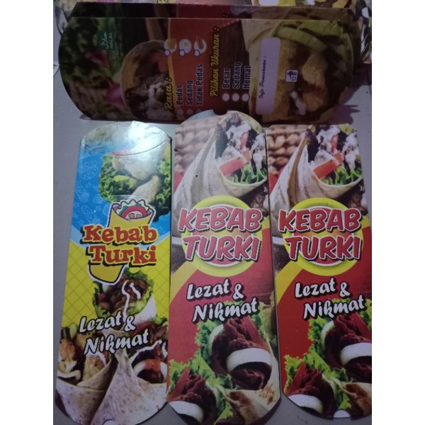 

kertas kebab Turki, Yg jumbo,29x9,gambar cerah kertas, pilihan epori