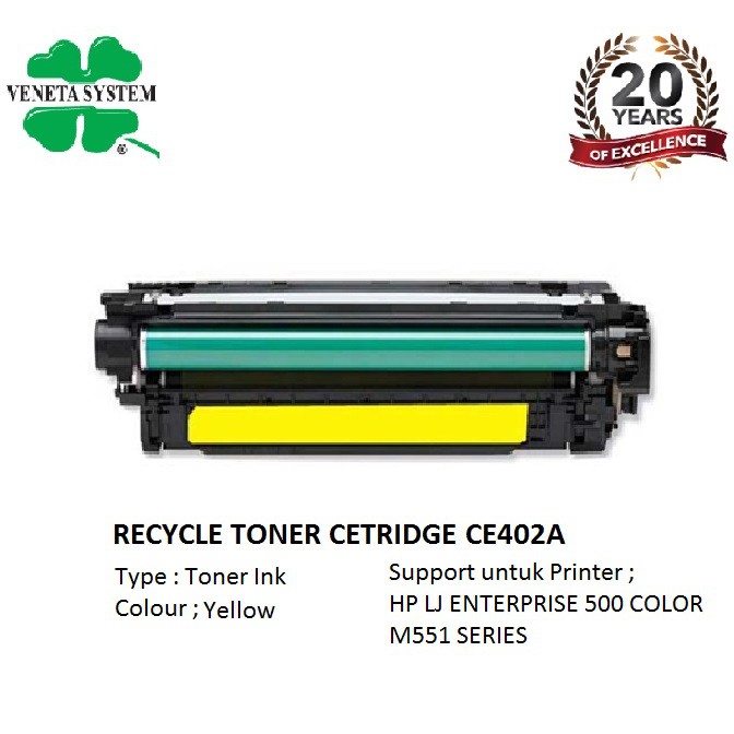 Toner Cartridge CE400A CE401A CE402A CE403A 507A - RTC Veneta