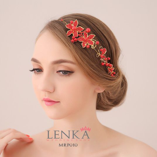 [TOKO TERPERCAYA] AKSESORIS PENGANTIN PESTA TIARA BRIDESMAID BRIDAL WEDDING MRP010