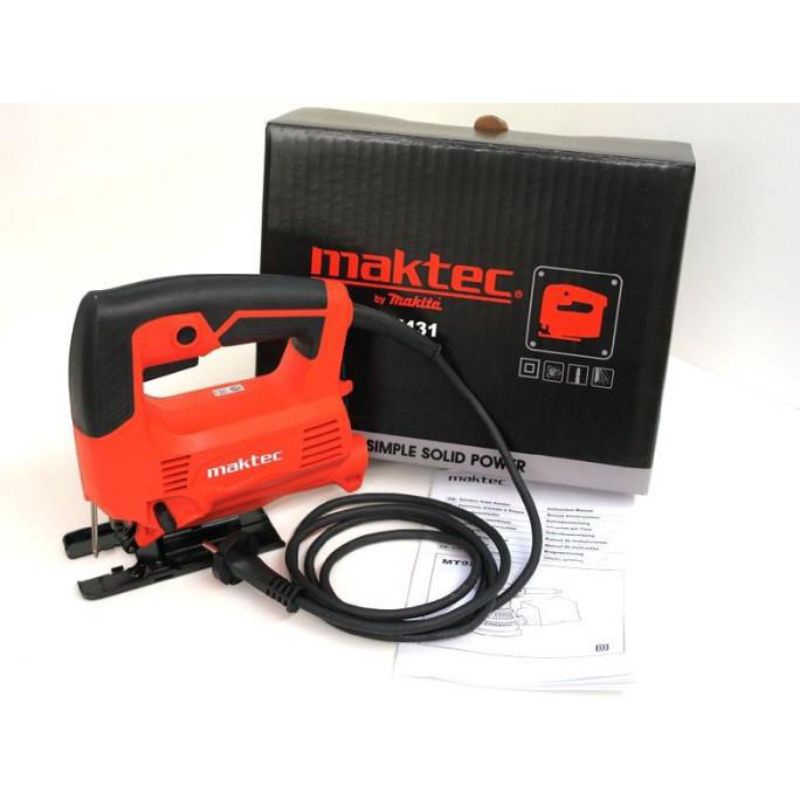 MAKTEC MT 431 Mesin Jigsaw Gergaji Triplek Potong Kayu Listrik Jig Saw MT431