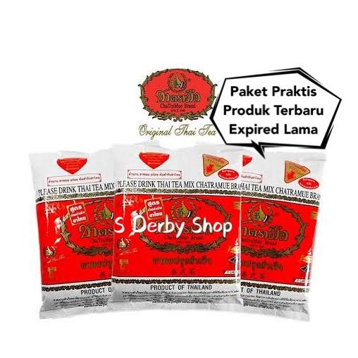 

(BISA COD) Thai Tea Mix Chatramue 400 gram 3 bungkus Paket Praktis EKSLUSIF Kode 233