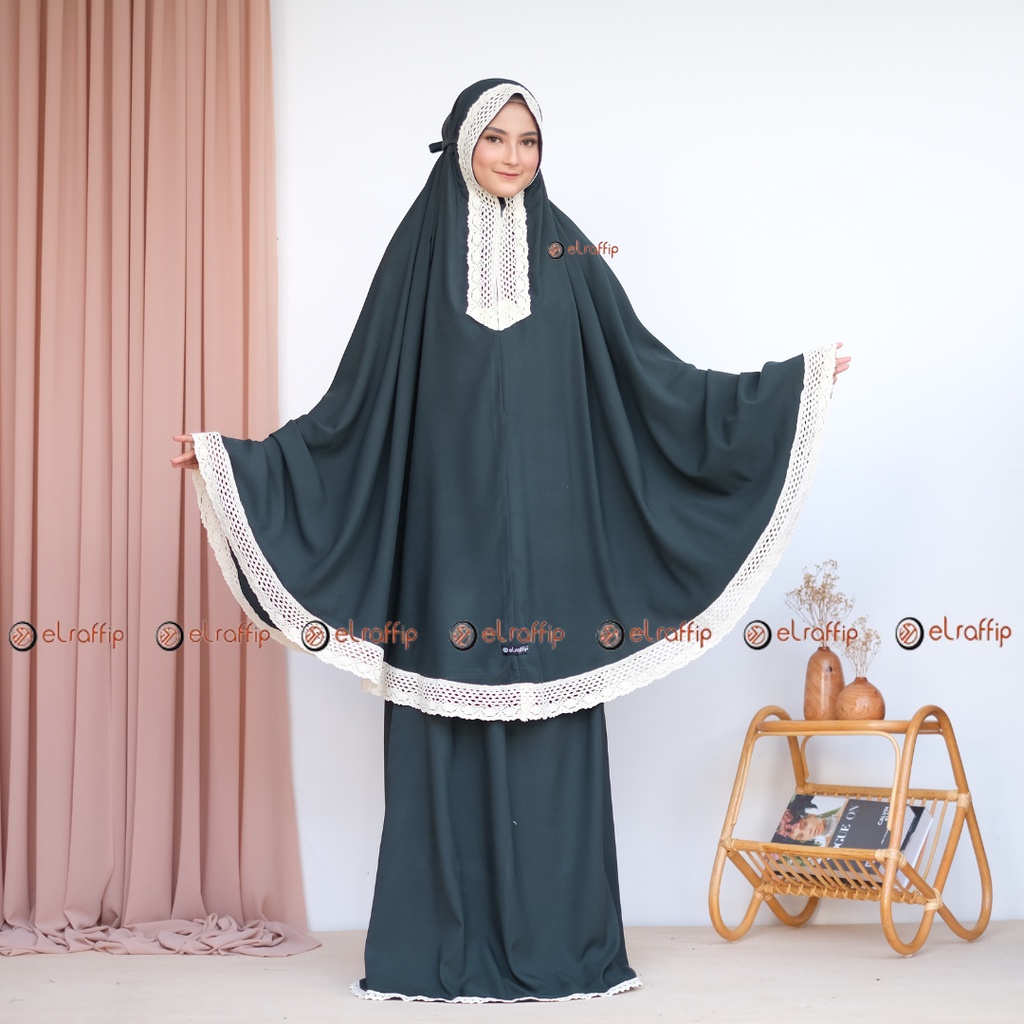 Mukena Dewasa Katun Polos 2 in 1 AyundaSeries