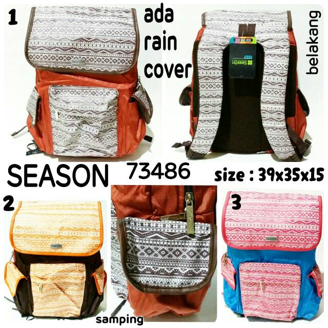 Tas ransel backpack Season 73486 tas punggung keren terbaru dan termurah