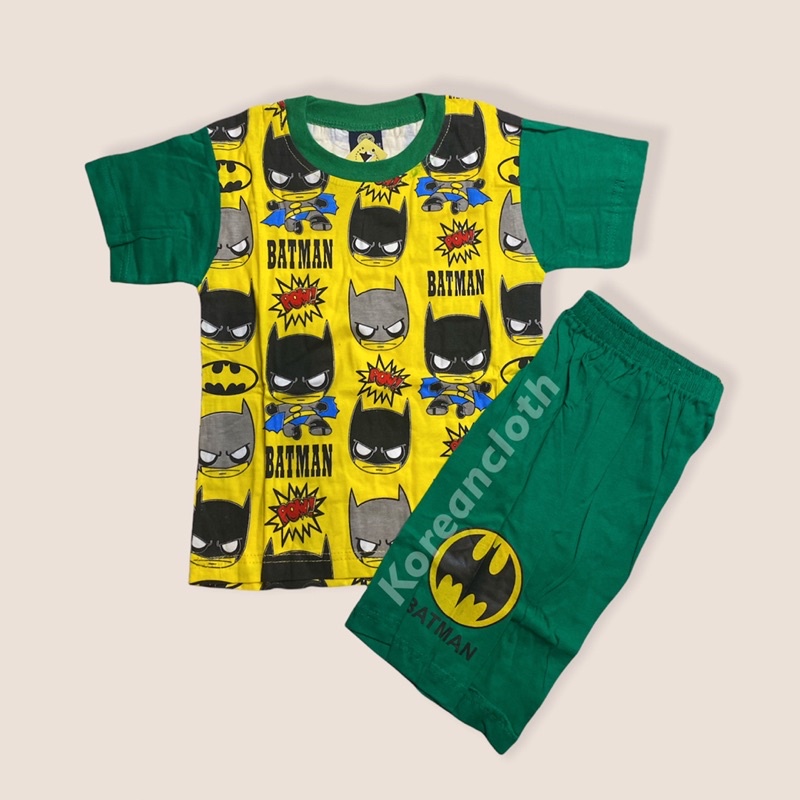 KAOS STELAN ANAK LAKI MOTIF BATMAN