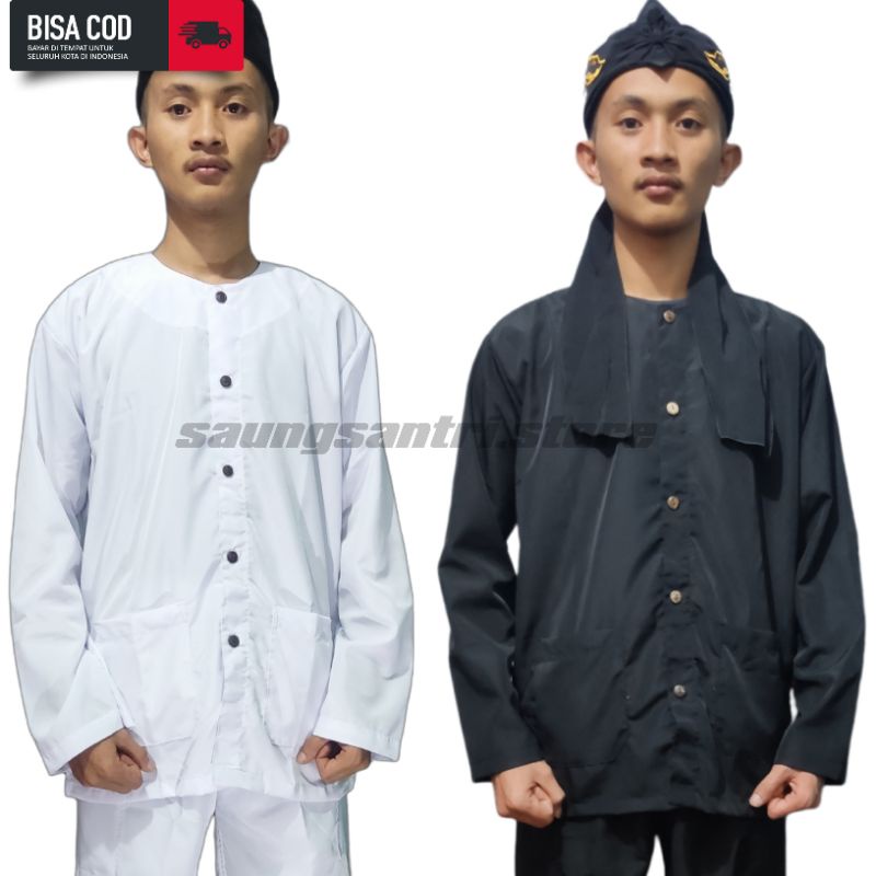 Terlaris baju pangsi jumbo dewasa setelan | baju koko | baju adat setelan + bendo M L XL XXL XXXL