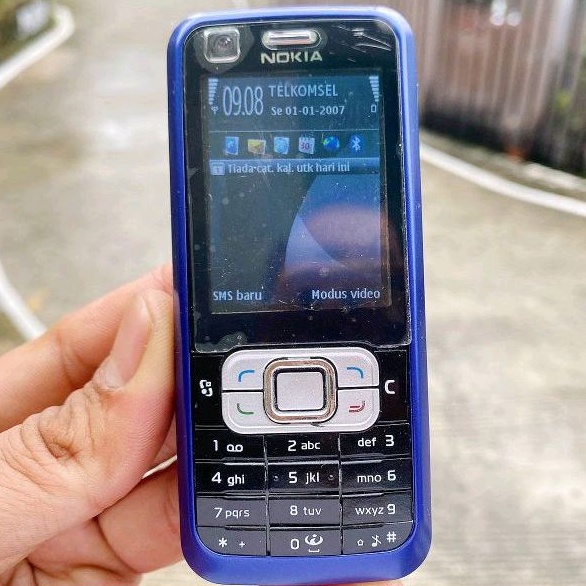 (TERJUAL) NOKIA 6120 HP JADUL SECOND ORIGINAL KLASIK DUAL KAMERA MUSIK NOSTALGIA