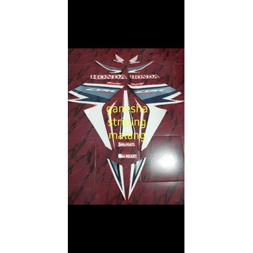 striping stiker CBR 150 R 2019