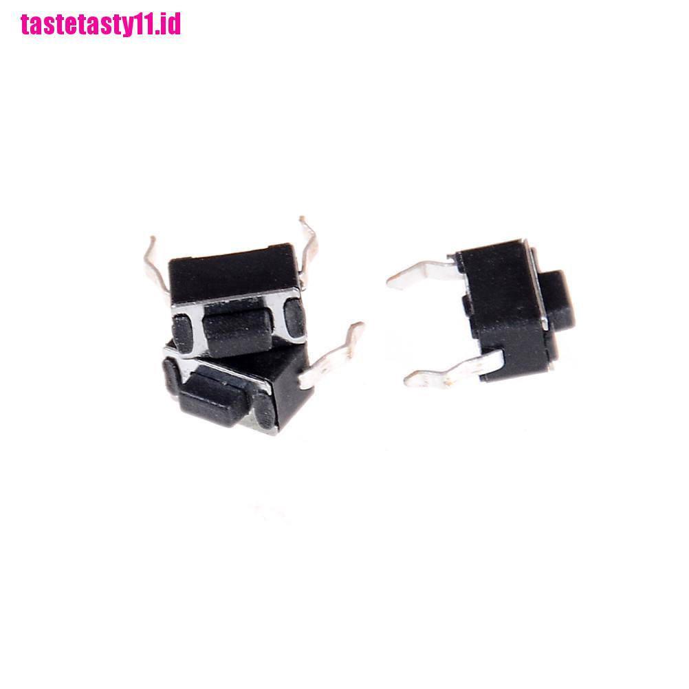 30x Tombol Tekan Momentary Tactile 2 Pin DIP Melalui Lubang