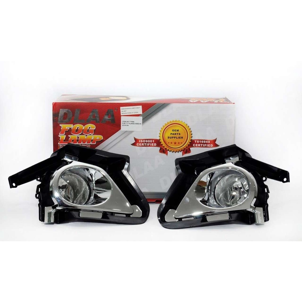 FOGLAMP / LAMPU KABUT DLAA TY654 TOYOTA GRAND NEW INNOVA 2015