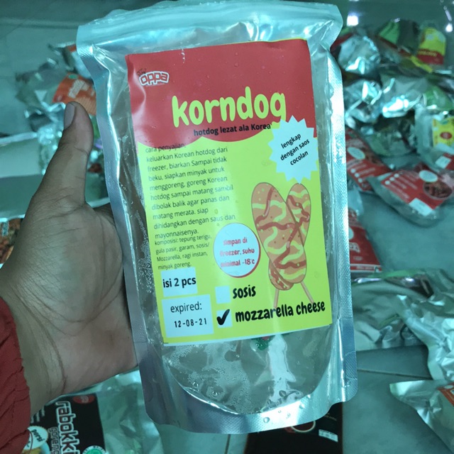 

Korndog mozzarella cheese ala korea
