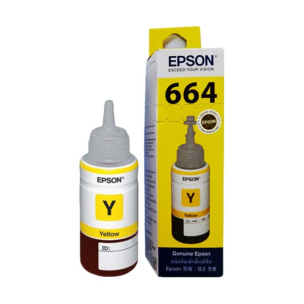 Tinta Printer Original Epson T6644 Yellow