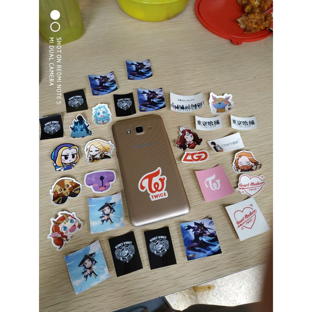 Stiker Custom Anime