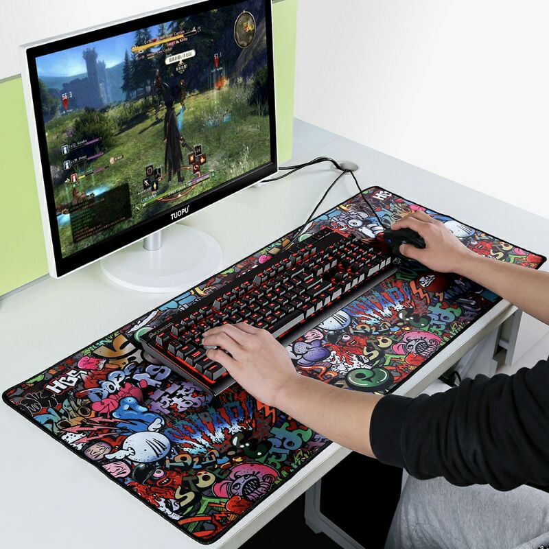 Gaming Mouse Pad XL Desk Mat Easyidea 800x300mm E125