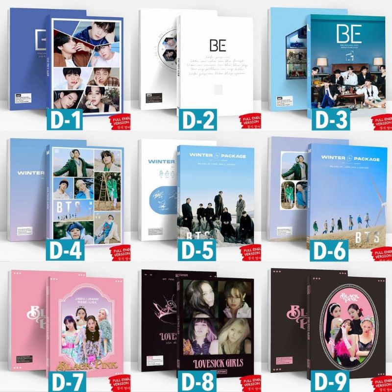 PART 2 MAJALAH KPOP ALBUM BTS BT21 BTS BE ASTRO BLACKPINK X1 EXO