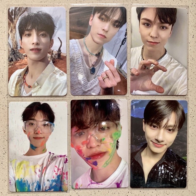 Seventeen Face The Sun Carat Ver Carver Ray Ver Ep.3 PC Photocard Scoups Joshua Wonwoo Mingyu Jeongh