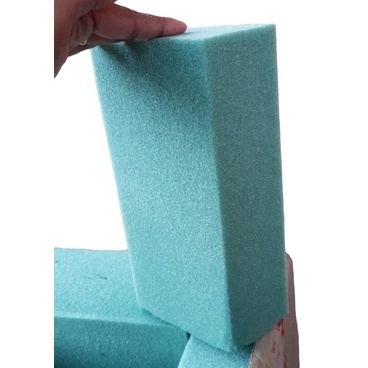 BUSA BUNGA GABUS KERING BUNGA DEKORASI FOAM BUNGA GABUS HIJAU