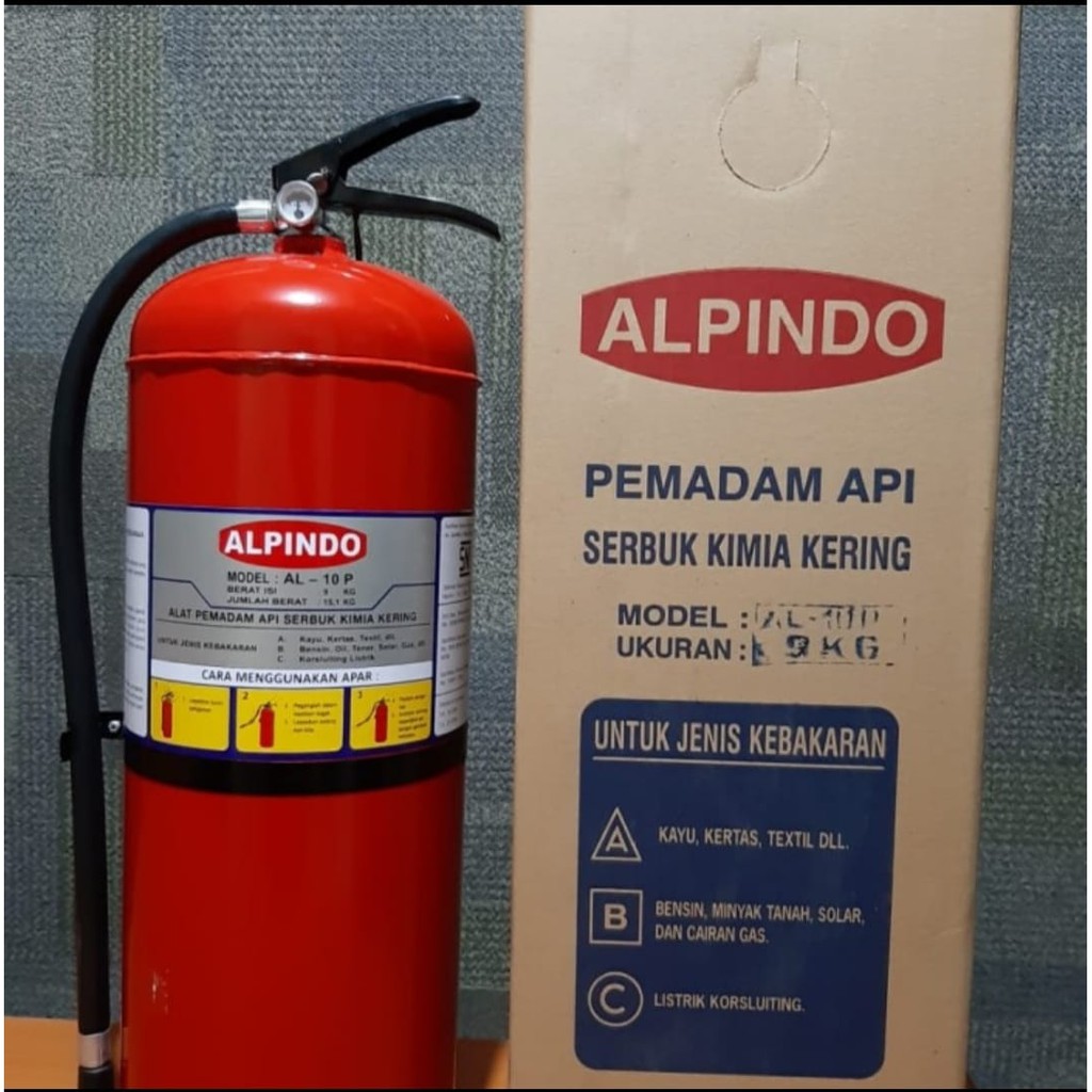 Apar Alpindo 9 Kg Original DCP Powder Tabung Pemadam Kebakaran