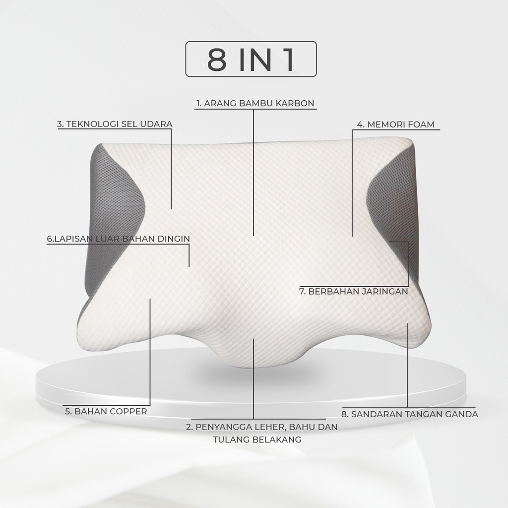 Snore X Pillow Bantal Anti Dengkur Anti Snore Pillow Anti Ngorok