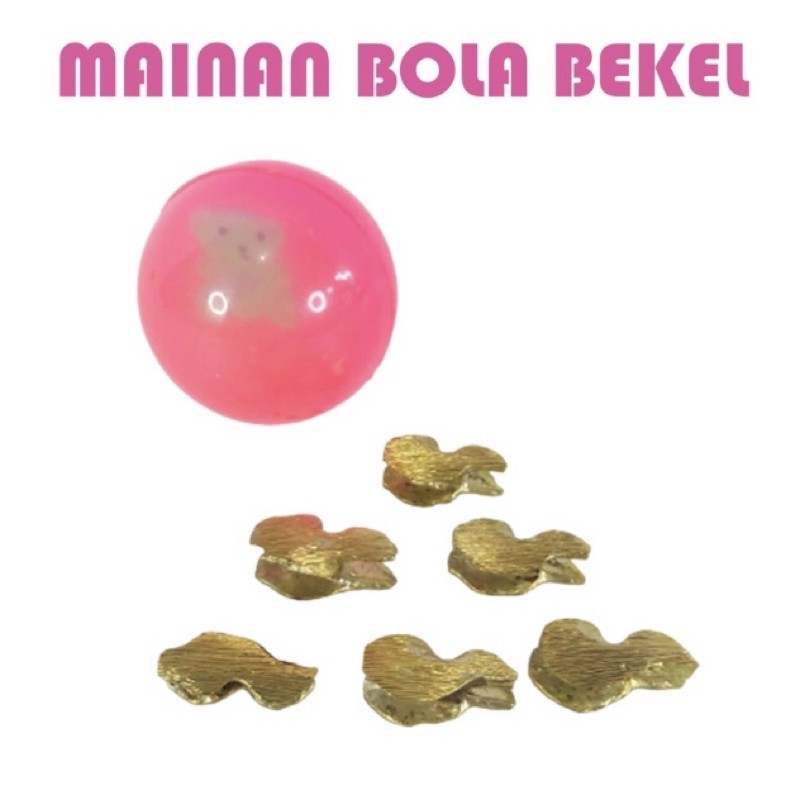 [COD] 1 SET BOLA BEKEL 6 pit / 6 timah / mainan anak / mainan jadul