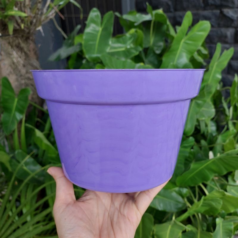 HDG BASIC 20 : pot bunga biasa ukuran 20 pot semai pot tani pot murah