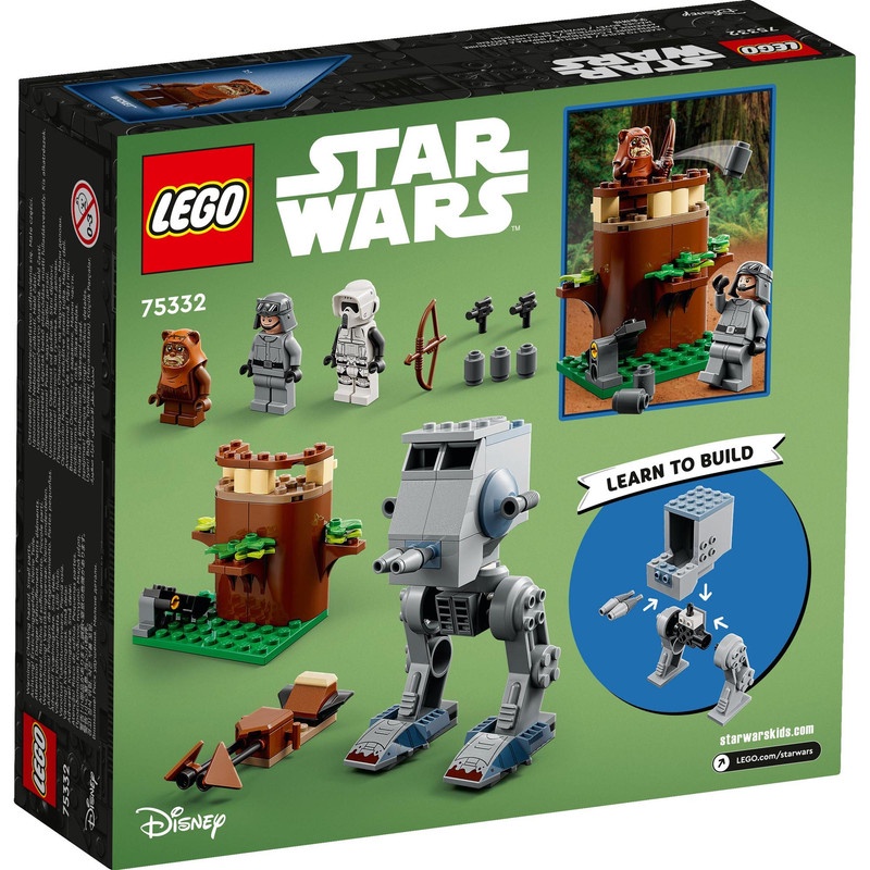 LEGO Star Wars 75332 AT-ST Building Kit (87 Pieces) Star Wars Toys (4 Tahun+)