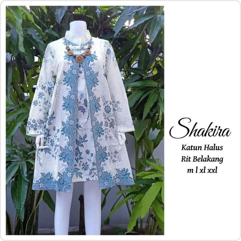 Batik Solo Halus Tunik Wanita Katun Primisima